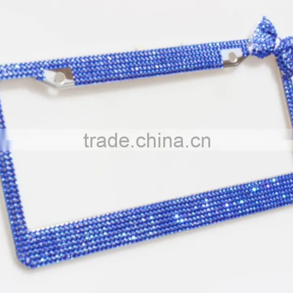 Royal Rhinestone Bling Crystal License Plate Frames photo-2