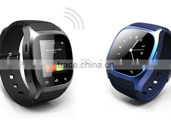 New Bluetooth Smart Watch M26 With LED Display / Dial / Alarm / Music Player / Pedometer for Android Ios photo-5
