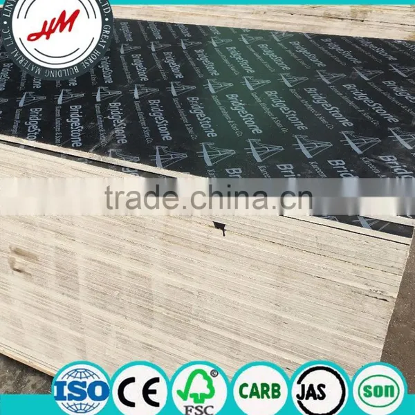 18mmx1220x2440mm Good in Design Black Film Faced Plywood for Construction Use
