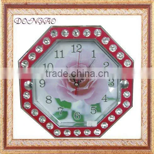 fashion plastic promotion wall clock