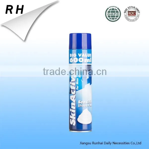 Hot Sale 600ml Mens Shave Cream