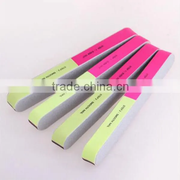 Nail Art Manicure 6 Way Shiner Buffer Buffing Block Sanding File photo-2