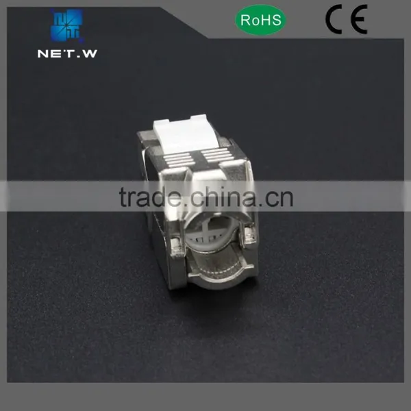 Rj45 Cat6A Keystone Jack, Cat7 Rj45 Modular Jack, Female Keystone Jack photo-3