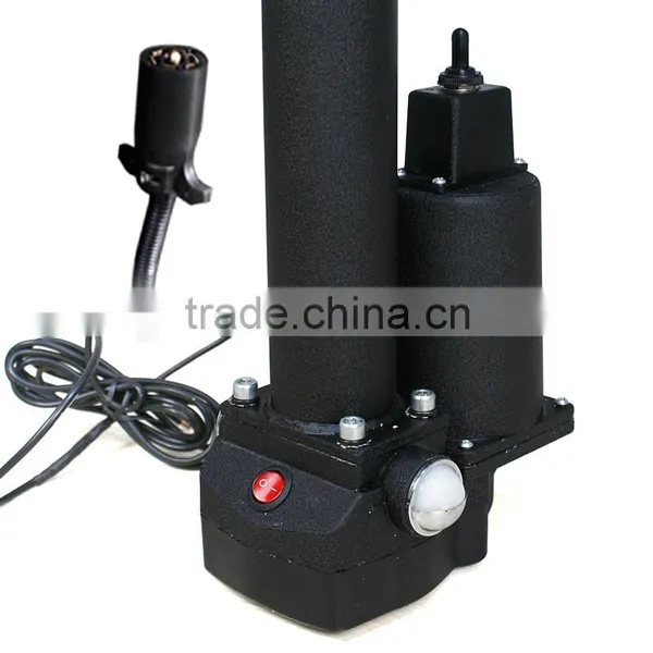 12V 3500 Lbs Electric Power Tongue Jack RV Boat Jet Ski A-Frame Trailer Camper 1 photo-3
