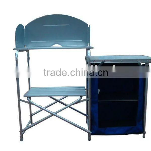 Aluminium Camp Kitchen With Folding Table