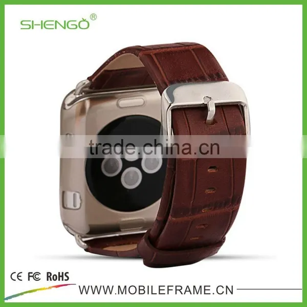 2015 Fashion Genuine Leather Watch Band for Apple Watch Band