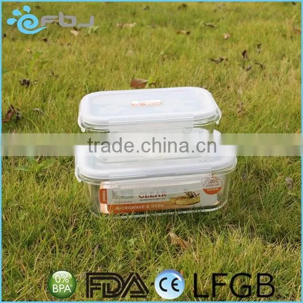 Clear Pyrex Rectangular Glass Container With Lid photo-4