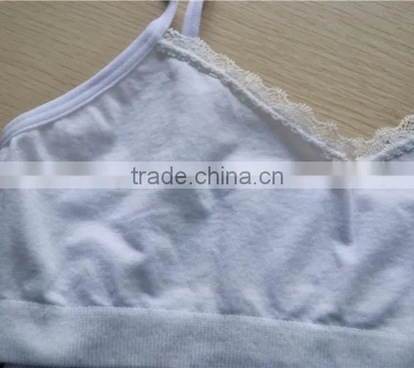 Bodyline Hot Wholesale Seamless Girls Bra Tank Top Underwear Factory