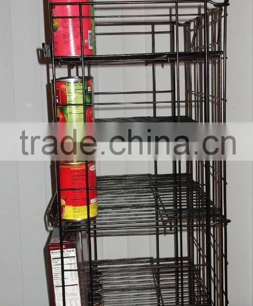 Store Potato Chips Metal Display Rack for Shops Small Supermarket Chips Display Rack photo-3