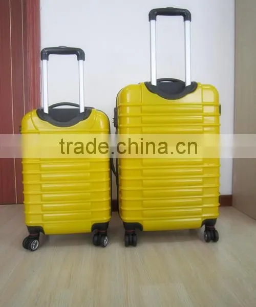 HARD SHELL ABS &PC YELLOW PRINT LUGGAGE in Haoyu photo-4