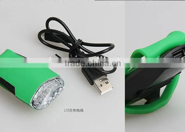 4 LED s Usb Bike Light photo-2