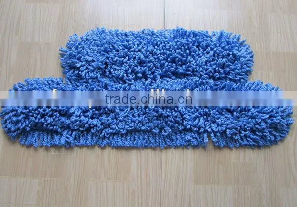 W200B Blue Microfiber Cleaning Folding Mop photo-2