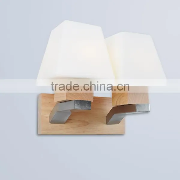 Bedside Lamp Wood Wall Lamp, Natural Wood Lamp, Bedroom Wall Light, Hotel Guest Room Wall Light