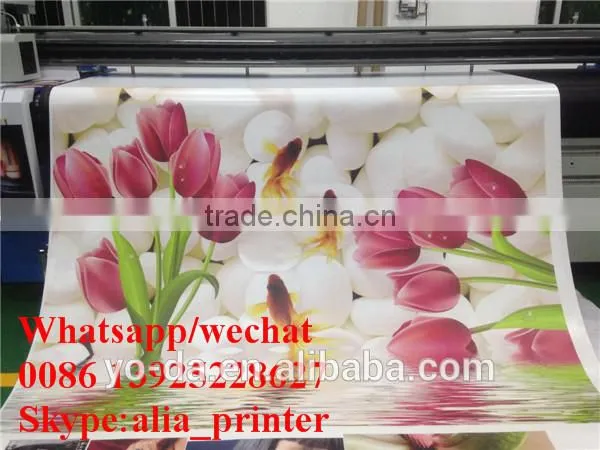 High Quality Hybrid Canvas Sheet uv Led Printer,Canvas uv Printer With 6 Heads photo-2