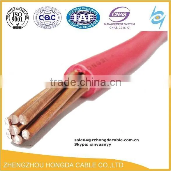 lv Copper Electric Wire 2 4 6 8 10 15 25 35 Mm2 Pvc Insulation Wire/bv Electric Wire