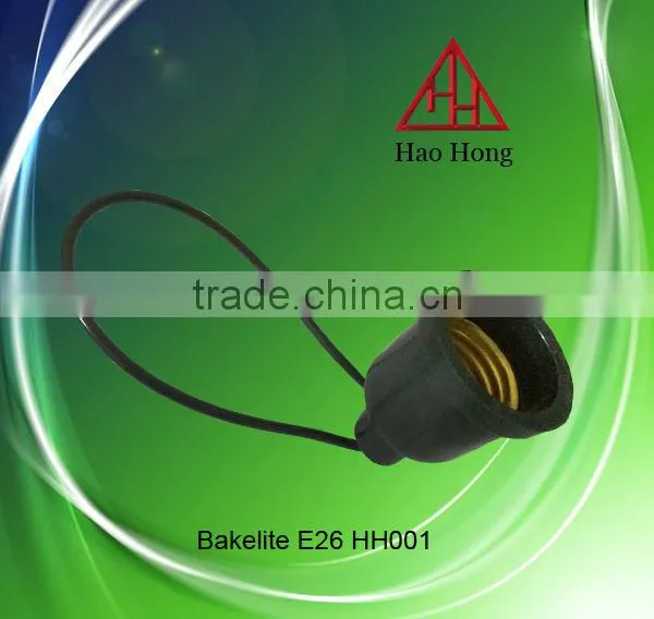 HAOHONG Bakelite E26 HH001 E26 Socket / E26 Bakelite / E26 Lamp Holder photo-2