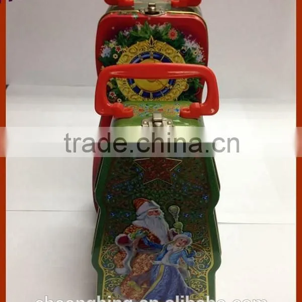 New Arrival Christmas Biscuit,confectionery Tin Can,gift