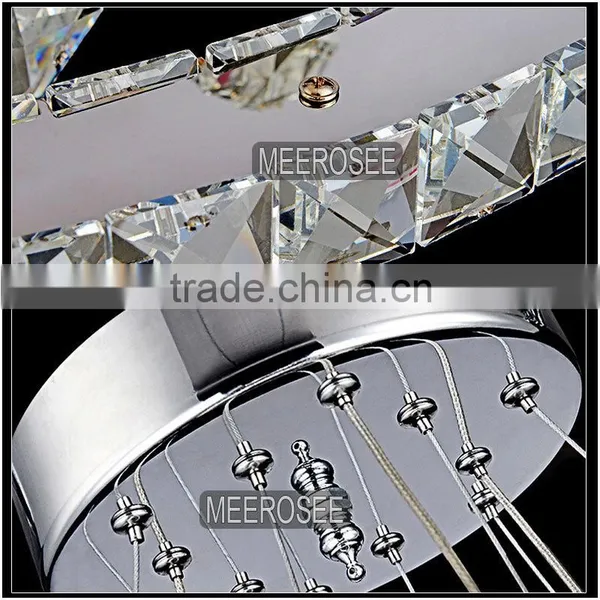 Diamond Crystal Ring Light LED Circle Pendant Light MD8825 photo-6