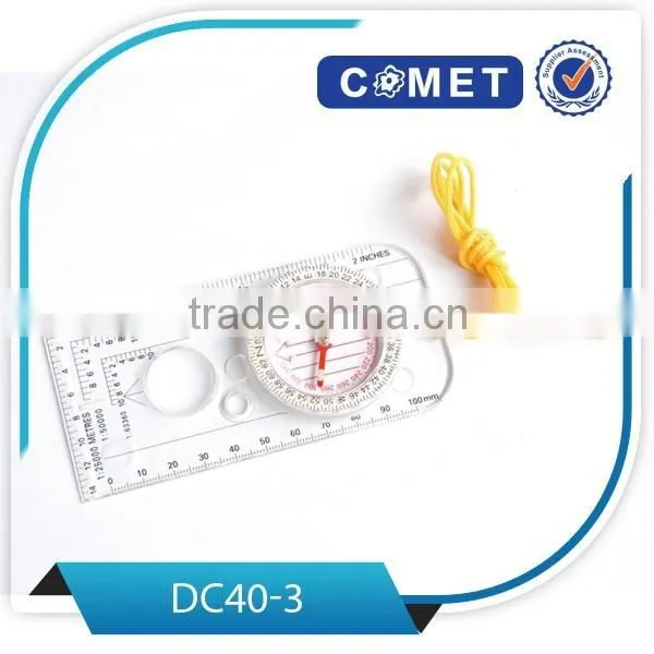 Best selling DC40-3 map compass,map measure compass,pendant compass