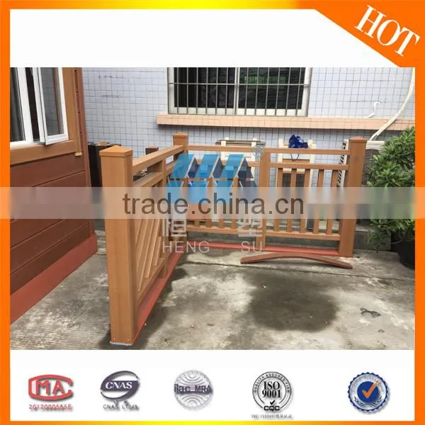 2016 Cheap Wood Plastic Composite Outdoor WPC Deck Railing Designs photo-6