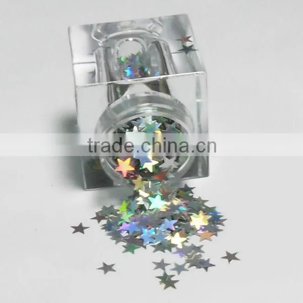 3mm LASER SILVER STAR SHARP
