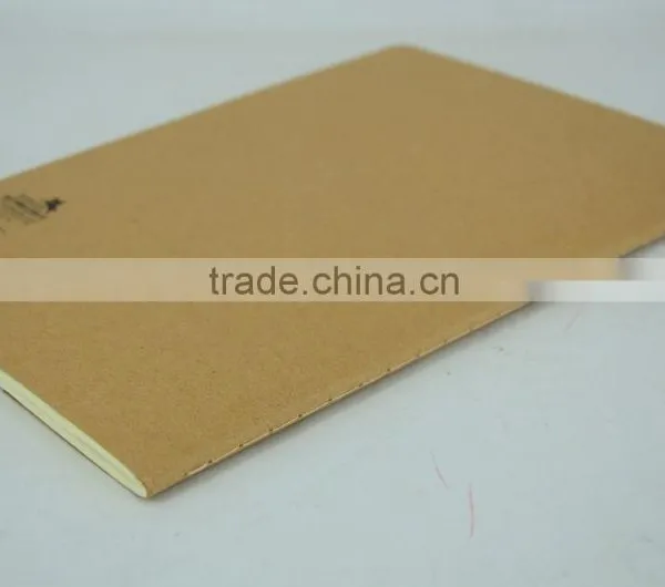 A4 Composition Waterproof Journal Custom Pages Agenda Brand Name Kraft Paper Diary Notebook photo-2