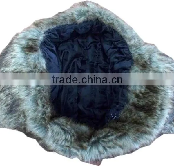 Nylon & Fake Fur Warm Hat Earflap Hat photo-4