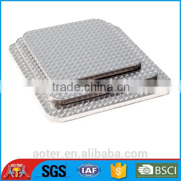 80cm Stainless Steel Curved Table Top Accessories SGS Certificate Approved