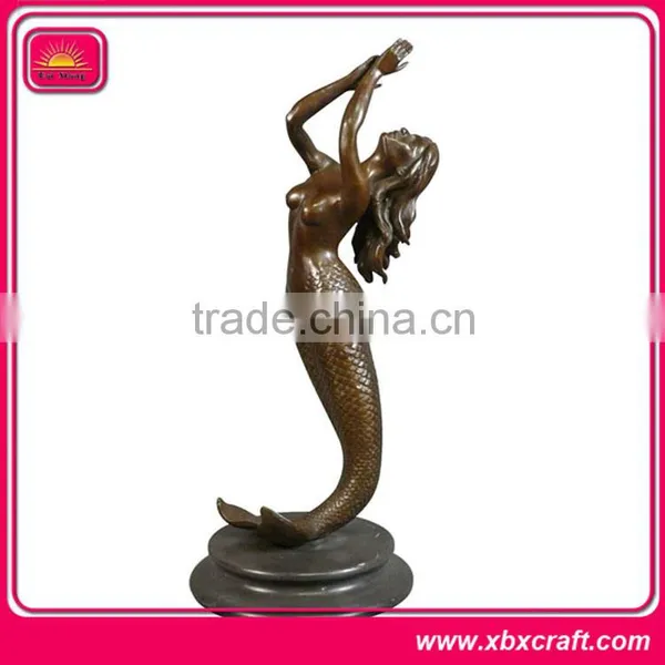 Home Decor Metal Ballerina Figurine With Bronze Dance Angel photo-5
