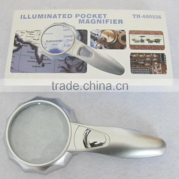 Handheld Lighted Magnifying Glass/led Illuminated Magnifier photo-4