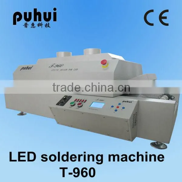 T960 Soldering Machine/ Wave Soldering Machine/T960 Led Reflow Oven/lead Free Wave Solder Machine/puhui/original Manufacturer