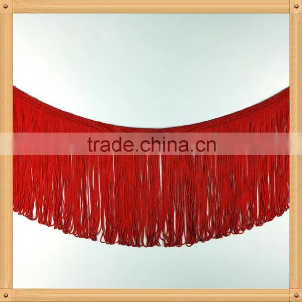 Polyester Yarn Tassel Fringe Trim For Garment , Trimming Of Home Textile photo-5