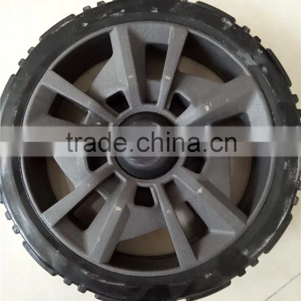 Pneumatic Rubber Wheels Wheelbarrow Wheels 3.50-8 photo-6