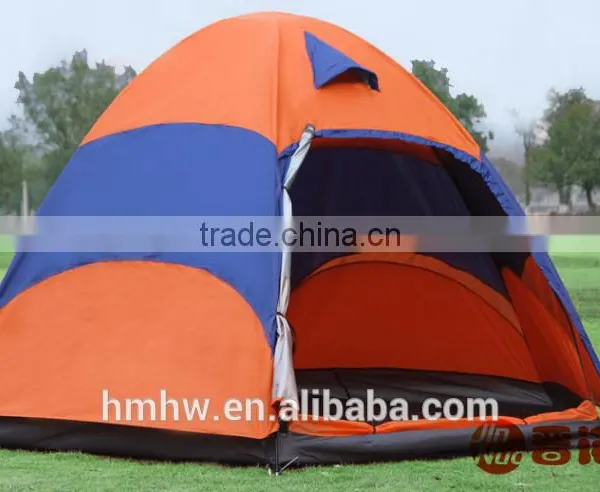 180T Silver Plaster Waterproof Flame Retardant Camping Tent photo-4