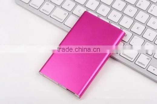 2015 Wholesale Rechargeable Powerbank 4000mah Hot in the Market photo-2