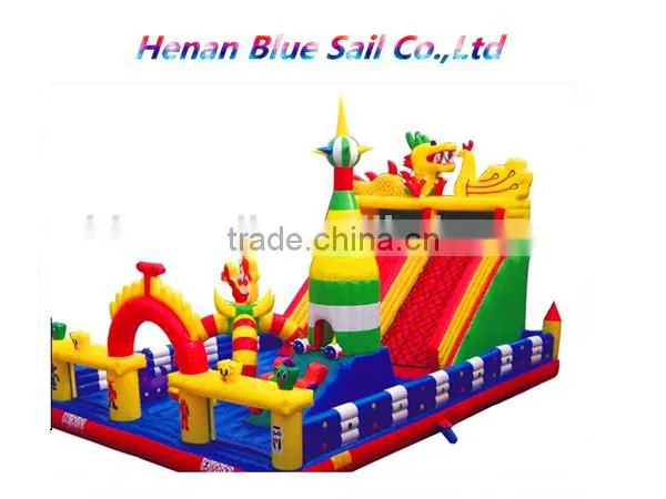 Kids Play Game Soft Naughty Inflatable Castle for Sale Castle Jumping /Castle