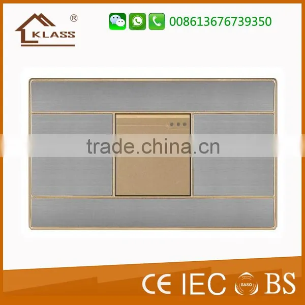England Style High Quality 3G Stainless Steel Switch photo-2