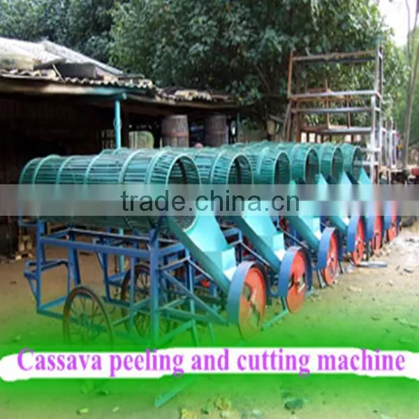 High Quality Cassava Process Cutting Peeling Machine photo-2
