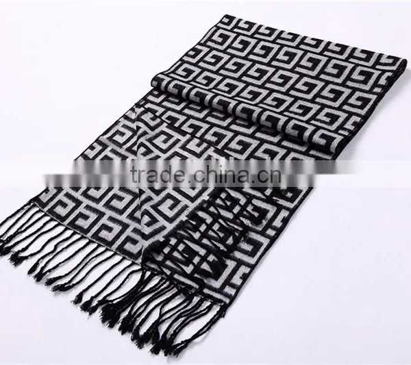 Fancy Design Floral Printing Ladies Viscose Cotton Scarf D800-19