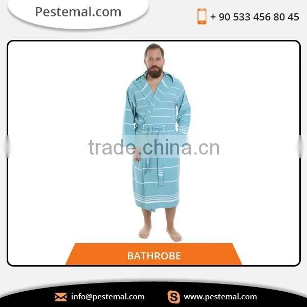 100% Cotton Low Weight Towel Bathrobe From Reputed Manufacturer photo-2