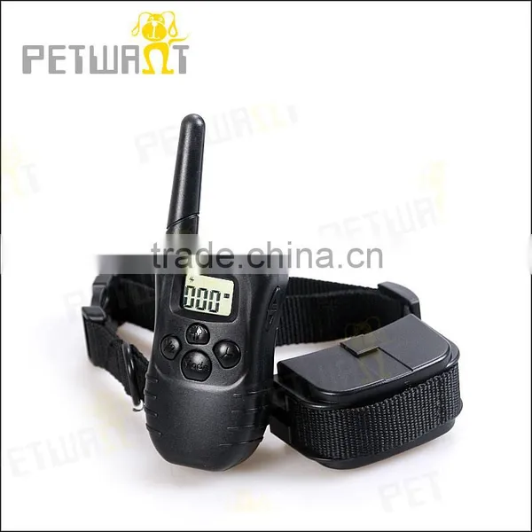 New Design Wireless Vibrator Electric Sensitive Promotion Anti Bark Collar 998d photo-2