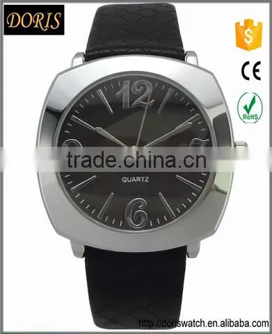 LOGO Custom Fashin Leather Watch Stainless Steel Back Women photo-5