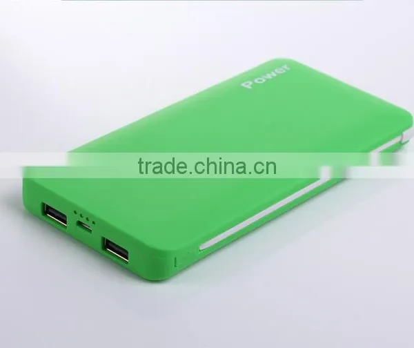 5000mah Ultra Slim Ultra Compact Power Bank External Battery Portable Battery With Built-in Micro Usb Cable photo-2