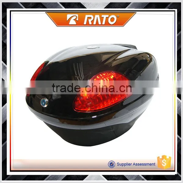 China Black Classical Motorbike Tail Box for Helmet photo-2