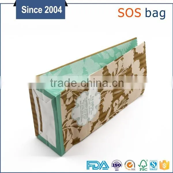 Accept Custom Order Popular Design Security Food Kraft Paper Bag,snack Paper Bag photo-4