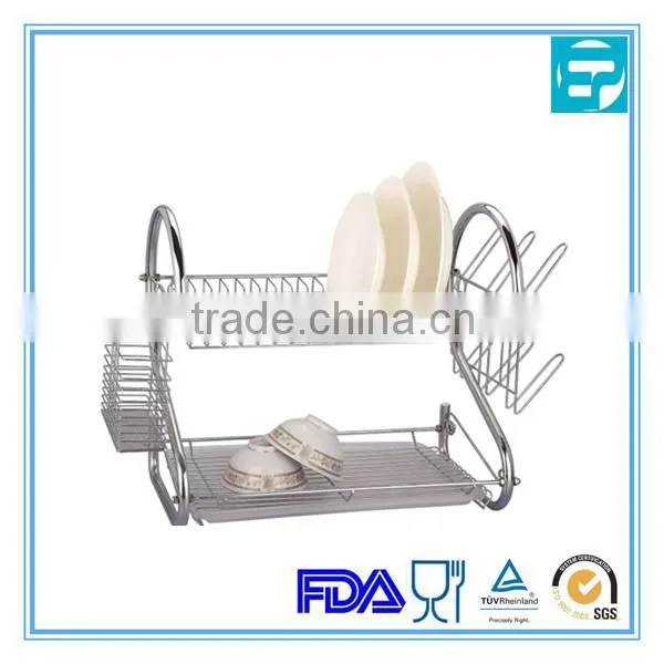 Steel Kitchen Houseware Organizer Pantry Rack (Silver) photo-3