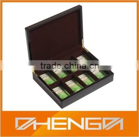 High Quality Factory Customized Personalized Wooden Tea Box photo-5