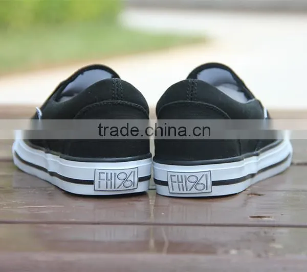 Black Cheap Price Canvas Shoes photo-4