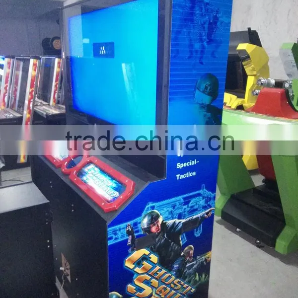 Coin Operated Touch Screen Video Game Machines 42_LCD_Ghost_squad Shooting Arcade Game Machine Racing go Karts Slot Machine photo-5