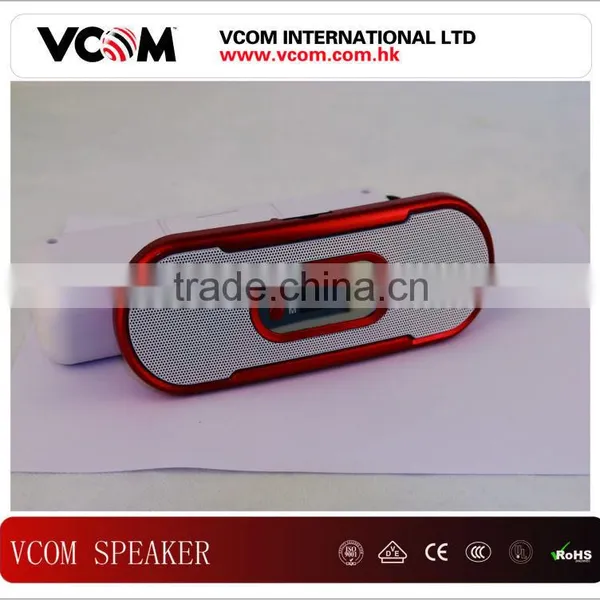 3 Inch Rechargeable Mini Speaker / Loudspeaker With USB Flash Reading